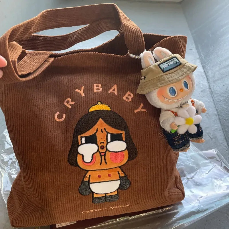 Crybaby- Crying Again Corduroy Bag