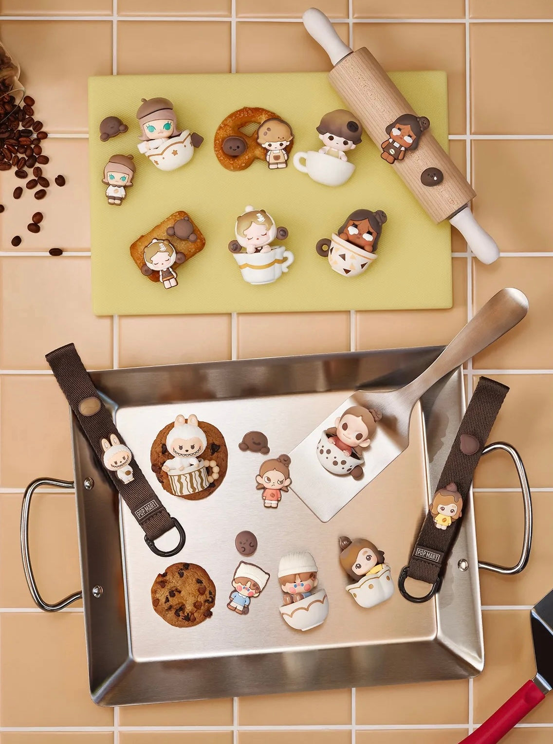 Pop Bean - Coffee Wristlet and Charms