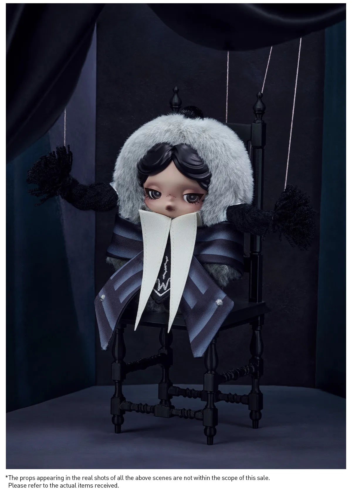 SkullPanda: Wednesday (Nevermore Academy Uniform)