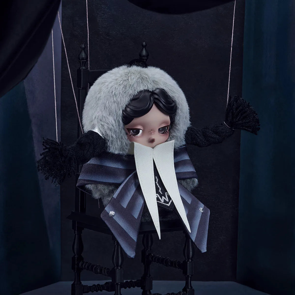 SkullPanda: Wednesday (Nevermore Academy Uniform)