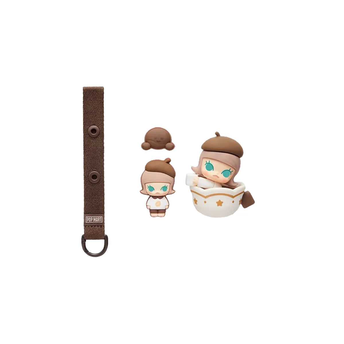 Pop Bean - Coffee Wristlet and Charms
