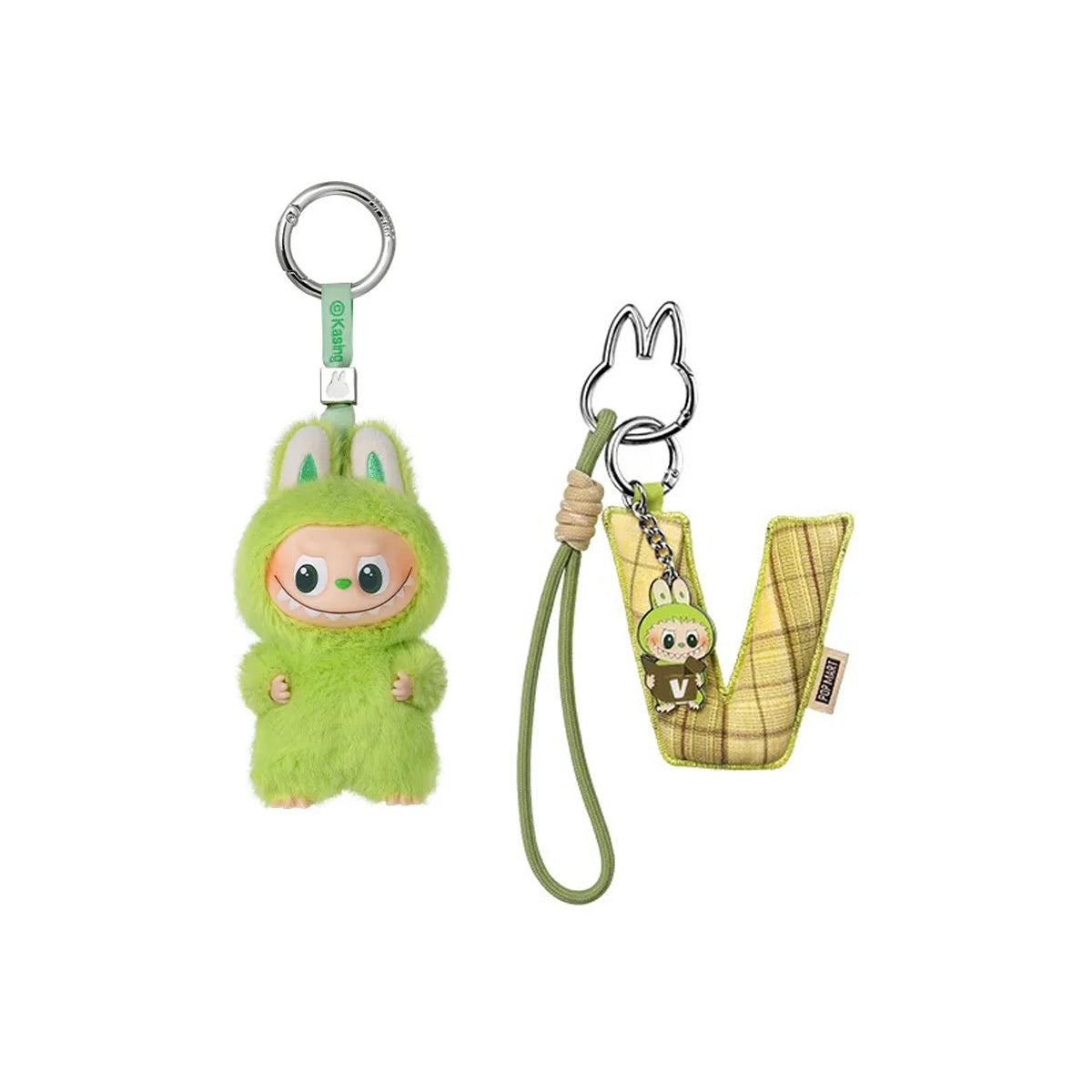 Labubu: (V - Confirmed) Plush Pendant + Letter Pendant